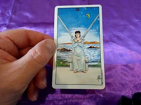 Two of Swords Tarot card meaning