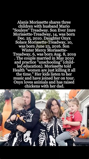 Alanis Morissette's Three Kids: Ever, Onyx and Winter #shorts #AlanisMorissette #Souleye