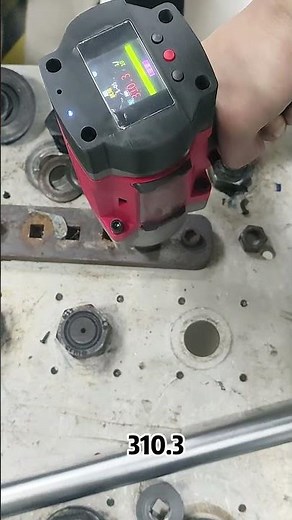 Electronic pulse torque wrench accuracy test#electrictorquewrench