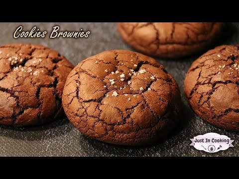 Recette de Cookies au Chocolat façon Brownies