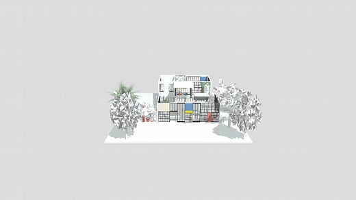 EAMES HOUSE - Download Free 3D model by Home Design 3D (@homedesign3d)