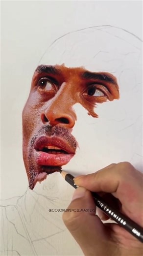 Colored Pencil Drawing Art Gallery on Instagram: "Kang's colored pencil portrait demonstrates exceptional skill in capturing both technical precision and emotional authenticity, with masterful handling of skin tones and facial expression that creates genuine psychological presence rather than mere photographic reproduction. Artist: Kang (Douyin) #ColoredPencil #PortraitArt #Hyperrealism #ContemporaryDrawing #ChineseArt #FineArt"