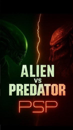 PSP Had This INSANE Alien vs Predator Game! 👽💥 #gaminguniverse