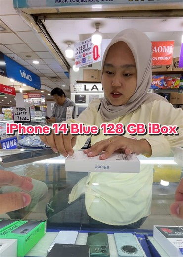 Unboxing the iPhone 14 Blue 128 GB iBox