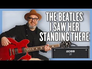 How to Play The Beatles I Saw Her Standing There Guitar Lesson + Tutorial