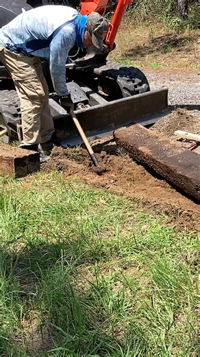 1.8M views · 7.3K reactions | Fixing Gravel Driveway #hack #driveway #excavator | Piney Grove Homestead and Mini Farm | Facebook
