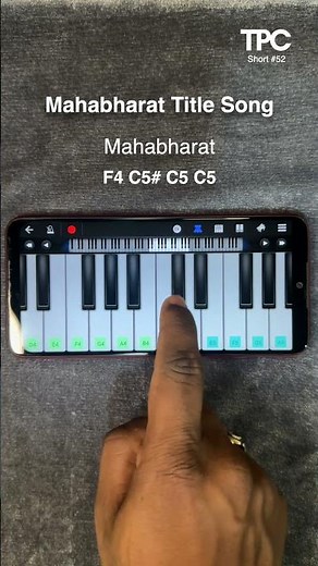 Mahabharat Title Song | Easy Piano Tutorial - ThePianoClass