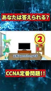 【CCNA対策】一問一答で覚える！ネットワークの基本問題10問【聞き流し学習・AIナレーション】