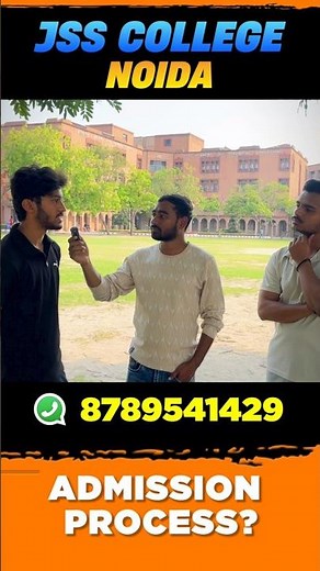JSS College Noida Review😂 | Admission Process 2026✅ | Direct Admission❌ | JSS Noida