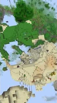 THE MOST BUGGED SEED IN ALL OF MINECRAFT JAVA #minecraft #mods #minecraftshorts
