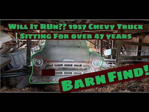 Barn Find! 1957 Chevy Truck Will It Run and Drive?? Revival! Restoring Hope For Classics!