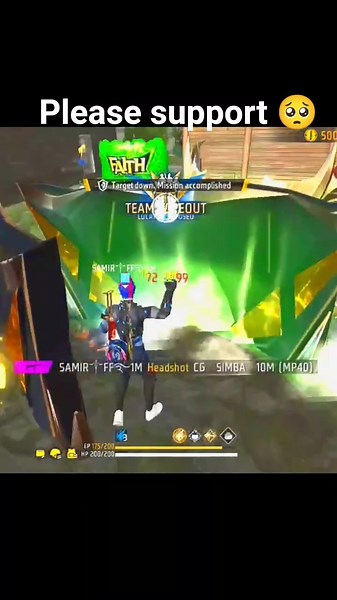 free fire max 1 vs 2 is BR ranked hacker #equipou #ajjubhaiinmymatch #freefire #j5prime