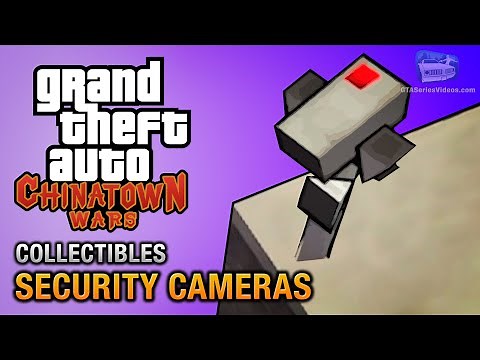 GTA Chinatown Wars - All 100 Security Cameras Locations