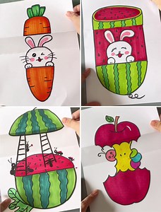 166K views · 634 reactions | HOW TO: Easy Folding Surprise Drawing Cards Tutorial | Fun & Creative DIY Ideas | Art & Craft | Facebook