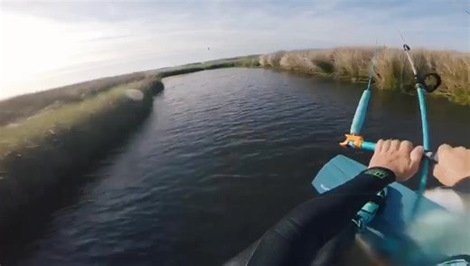 Kiteboarding, there are no rules. #downwindfreeshred #liquidforcekiteboarding