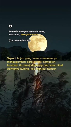 Dunia Hanya Sementara! Tafsir Surah Al-Hadid Ayat 20#shortvideo
