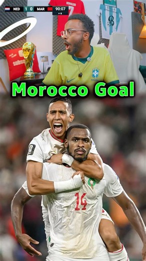 ISSA DIOP GOAL 90' - Netherlands vs Morocco | FIFA World Cup Reaction #worldcup