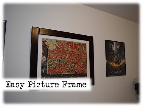 Easy Picture Frame (with only a circular saw) || DIY || Limited Tools