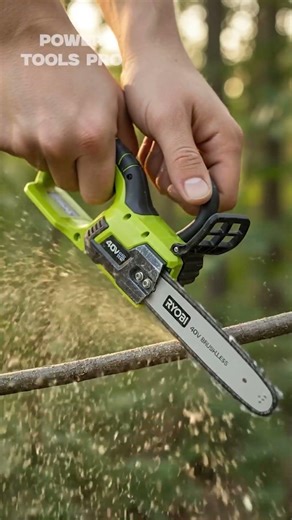 Tiny Chainsaw By Ryobi Tools part 4