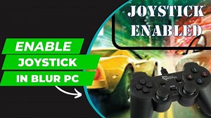 Enable USB Joystick in Blur PC
