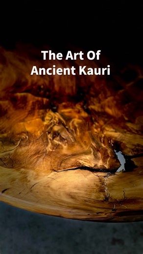 The Art of Ancient Kauri ✨ A masterpiece of nature, revealed in...