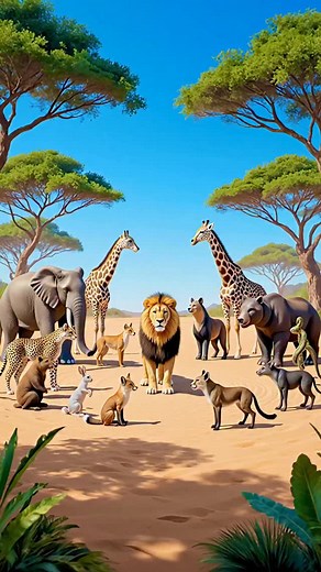 Animals Vs Hunter #story #storytelling #viralvideoシ #moralstory #junglebook #storytime #ai | Moral Orbit