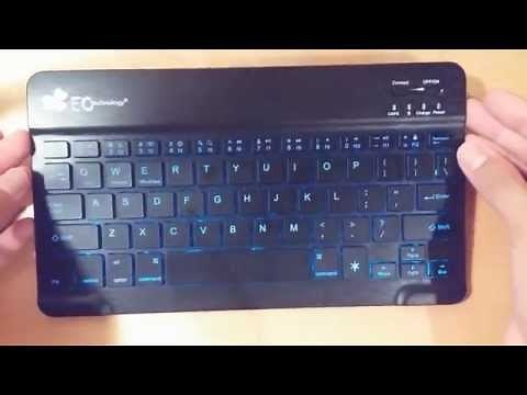 REVIEW: EC Technology Bluetooth Backlit Keyboard