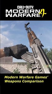 AK-47 in Modern Warfare Games #callofduty