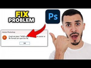 How to Fix Image Not Opening in Photoshop (2026 Import Error Solution)
