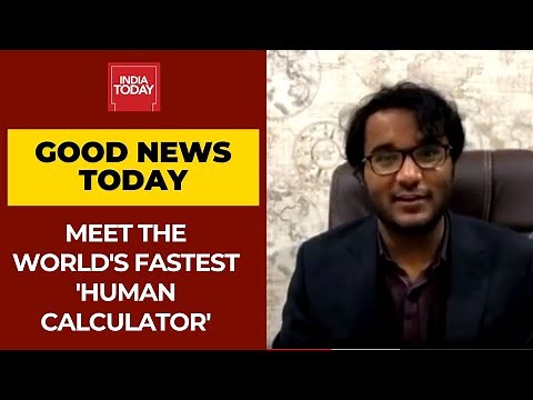 Neelakantha Bhanu Prakash, The World's Fastest 'Human Calculator' From Hyderabad | Good News Today