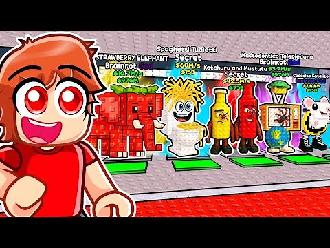 Unlocking ALL 10 New Brainrots In Steal A Brainrot With MY CRAZY FAN GIRLS...