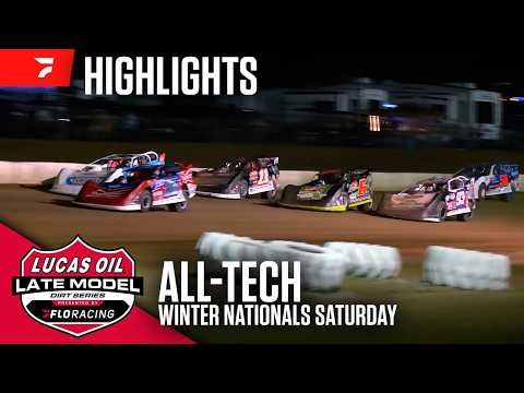 Winter Nationals Saturday | Lucas Oil Late Models at All-Tech Raceway 2/21/26 | Highlights