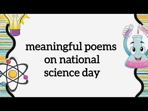Meaningful poems on national science day‪@teachingtales_10‬ #scienceday