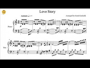 Love Story by Francis Albert Lai (Piano Solo/Sheets)