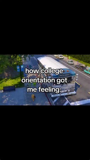 College orientation excitement: good classes & roommate