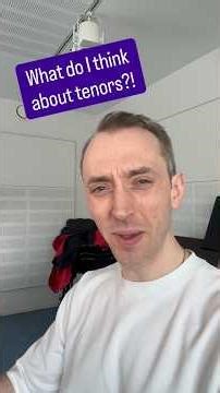 WHY IS IT ALWAYS TENORS?! 🥲💀 #tenor #opera #singer #artist #musician #classicalmusic #singing