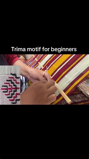 Trima Motif Tutorial for Weaving Beginners