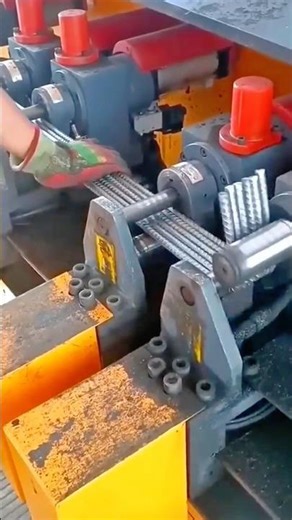 Automatic Rebar Thread Rolling Machine Forming Steel Rod Ends with Precision Dies