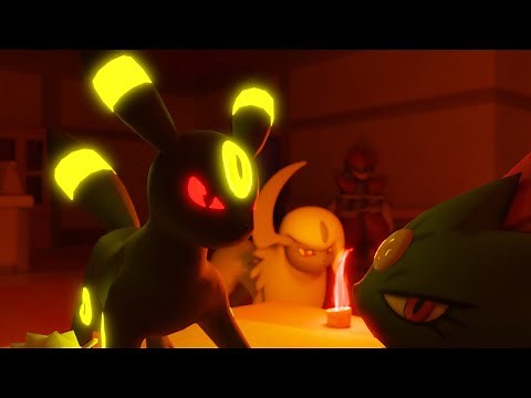 Spooky contest _ Halloween Pokémon 3D animation