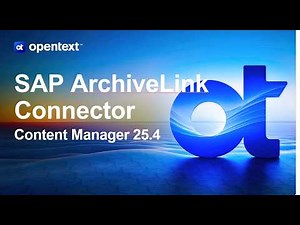 SAP ArchiveLink Connector for Content Manager