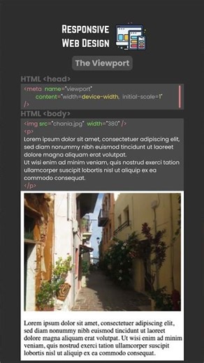 Responsive Web Design – The Viewport