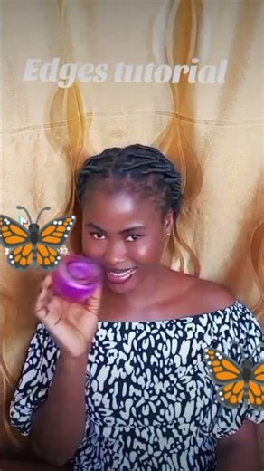 Edges Tutorial How to do swoop edges #edges #swoopedges #hair #hairstyle # How-to #how