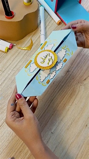 🌙 Quick & Easy Ramadan Origami Pop-Up Card ✨ | Easy Ramadan Card | Easy Paper Craft ✂️