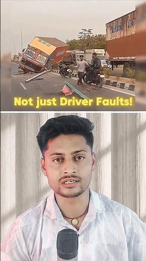 Be aware of a truck blind spots 🧐