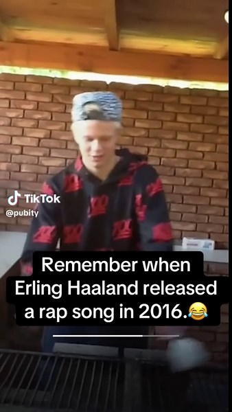 Video: Video hát rap thời niên thiếu của Erling Haaland bất ngờ gây sốt