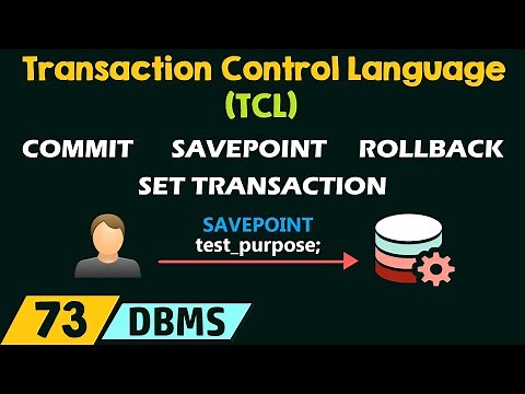 Transaction Control Language (TCL)