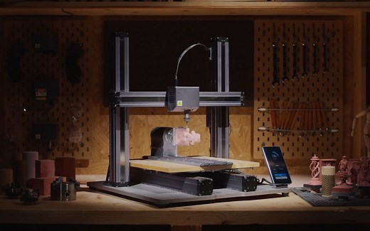 CNC第四轴！Snapmaker 2.0 旋转模组震撼亮相！