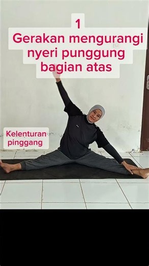Senam ringan mengurangi nyeri punggung #sports #fitness #flexibility