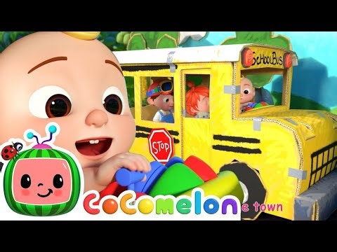 The Wheels On The Bus Fun Ride Through Town | BeBe Fun Rhymes