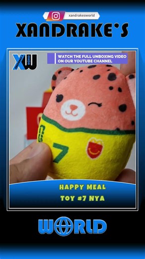 Nya will run for the FIFA World Cup #unboxing #happymeal #squishmallows #fifa
